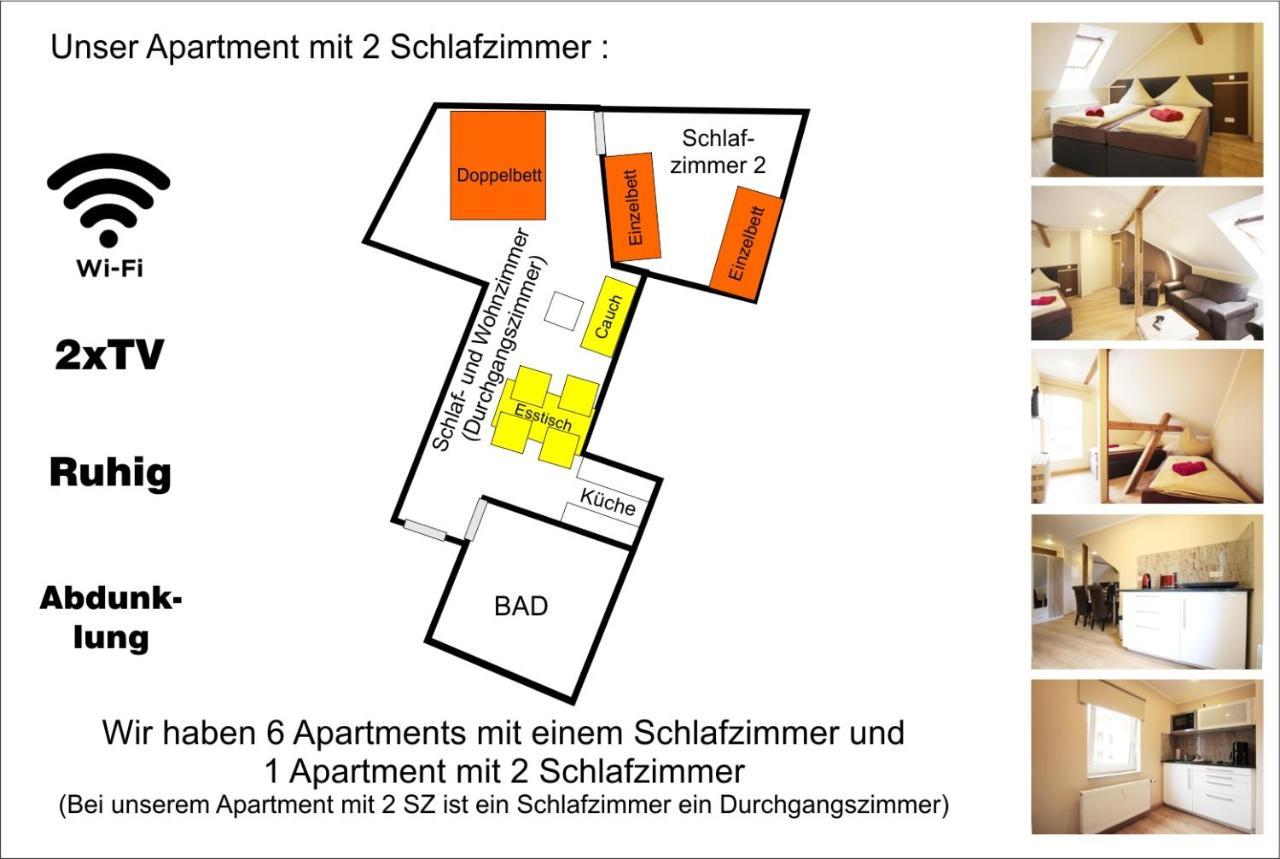 Apartments Rohrstrasse Weimar  Ngoại thất bức ảnh